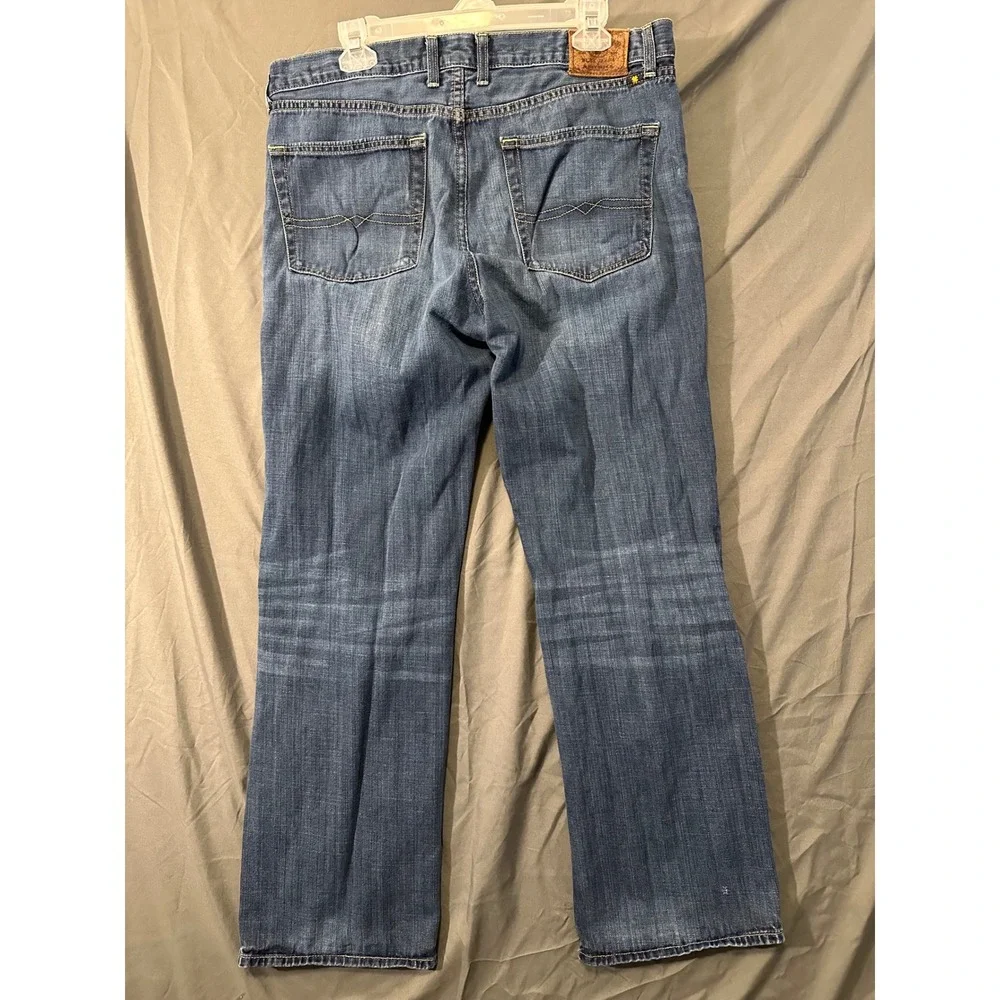 Lucky Brand 361 Vintage Straight Mens‎ Jeans 36x30 Premium Italian Denim Blue